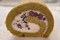 #太古烘焙糖 甜蜜轻生活#抹茶红豆蛋糕卷的做法