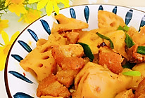 烧肉焖莲藕的做法