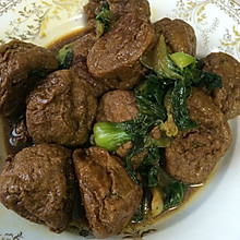 红烧油豆腐塞肉