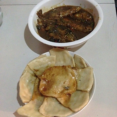 小鱼贴馍