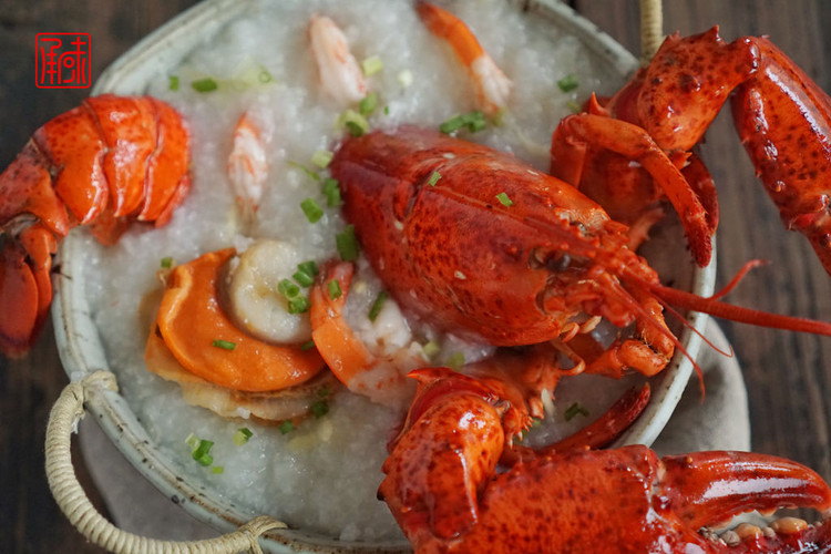 承味~龙虾海鲜粥，顶级美食，爆款享受，还不去试试！的做法
