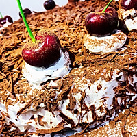 黑森林蛋糕8寸的做法图解25