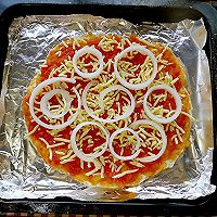 鲜虾培根薄底至尊披萨的做法图解12
