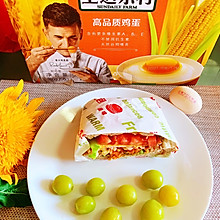 #2021创意料理组——创意“食”光#蟹棒牛油果鸡蛋三明治