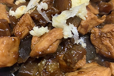 肉烧茄子
