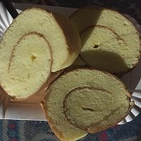 原味奶香蛋糕卷的做法图解8