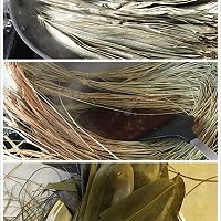端午节、红豆香菇瑶柱肉粽子的做法图解4
