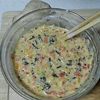 什锦蔬菜鸡蛋饼的做法图解2
