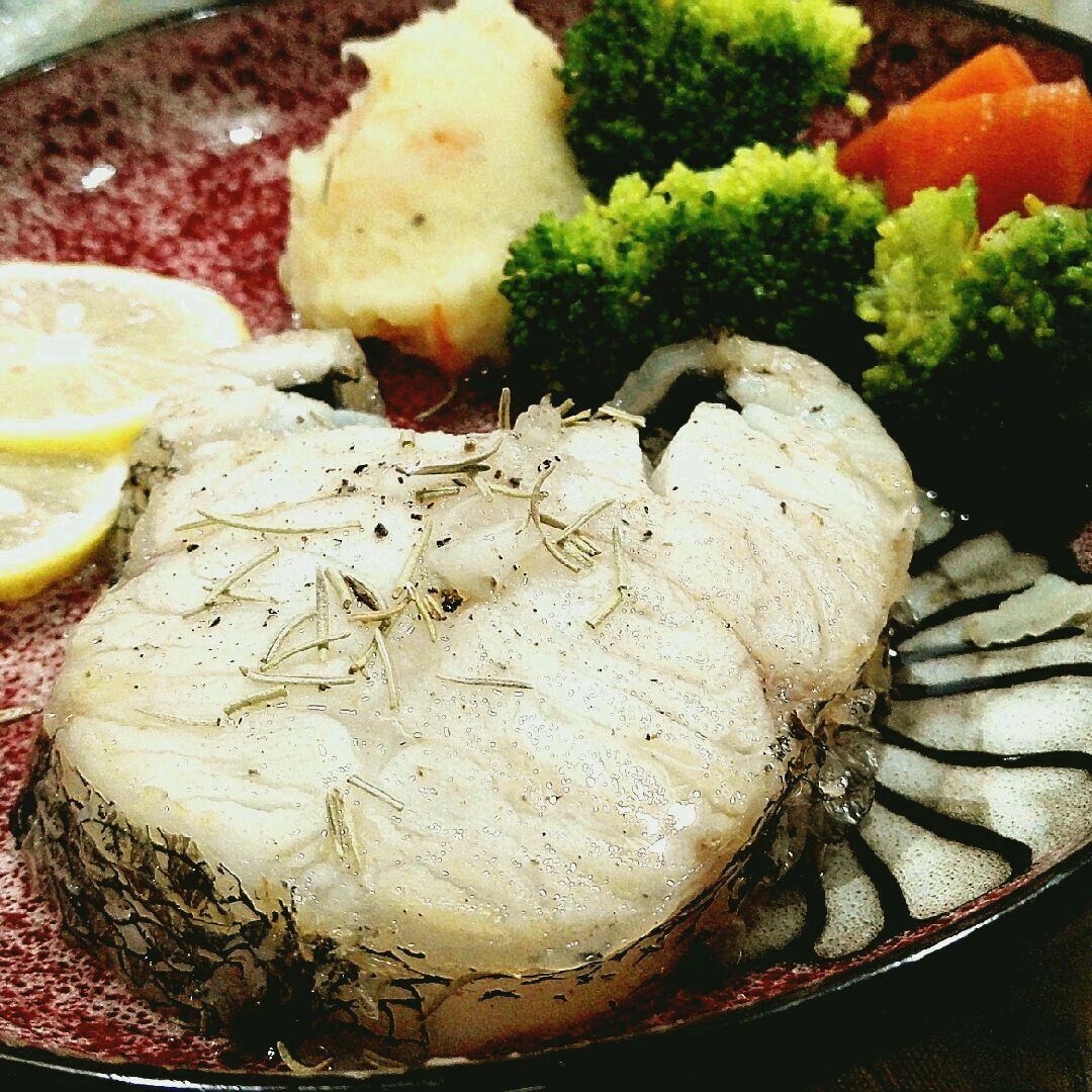 Violet's Kitchen ~♥紫羅蘭的爱心厨房♥~ : 柠檬迷迭香烤鳕鱼 Baked Cod Fish with Lemon & Rosemary