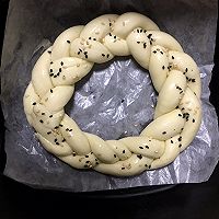 【圣诞花环面包】的做法图解10
