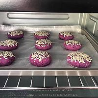 奶香紫薯饼的做法图解11
