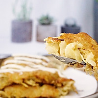 土豆卷心菜厚煎鸡蛋饼|低卡又营养的做法图解1