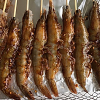 深夜食堂之孜然烤大虾的做法图解10