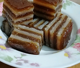 红糖椰汁糕（木薯粄、木薯糕、木薯千层糕）的做法