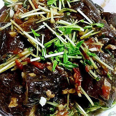 铁板茄子