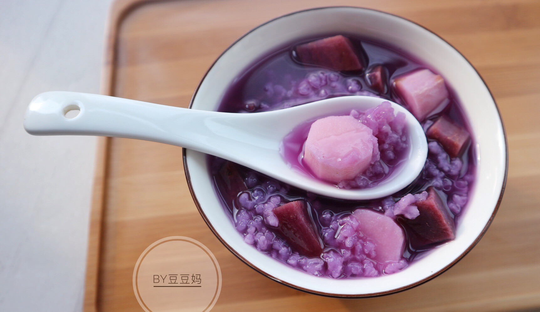 紫薯魔芋代餐粥摄影|摄影|产品摄影|像风一样0709 - 原创作品 - 站酷 (ZCOOL)