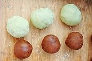 抹茶冰皮月饼的做法图解3