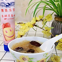 #新年好食，只炼好事#奶香银耳羹的做法图解3