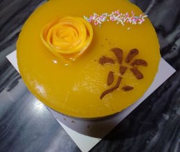 凍芒果芝士流心蛋糕的做法