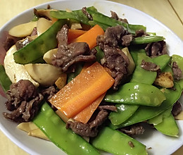 【Linly烘焙屋】荷兰豆炒牛肉的做法