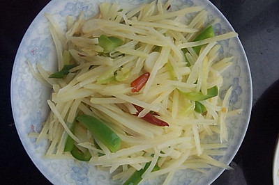 青椒土豆丝