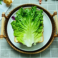 #丘比三明治#黑椒酱鸡肉饼蛋白蔬菜水果超能量三明治的做法图解31