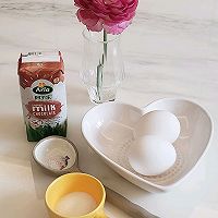#打工人的健康餐#香甜嫩滑巧克力奶炖蛋的做法图解1