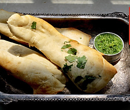 印度馕饼（砂锅馕坑）配香菜青酱Naan•夏天乡野滋味（六）的做法