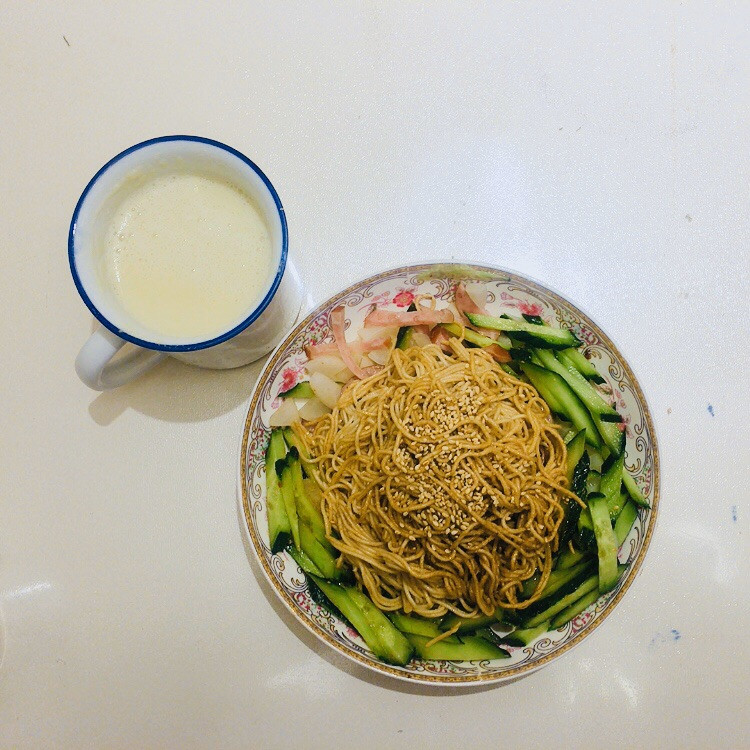 麻酱面(热干面)的做法