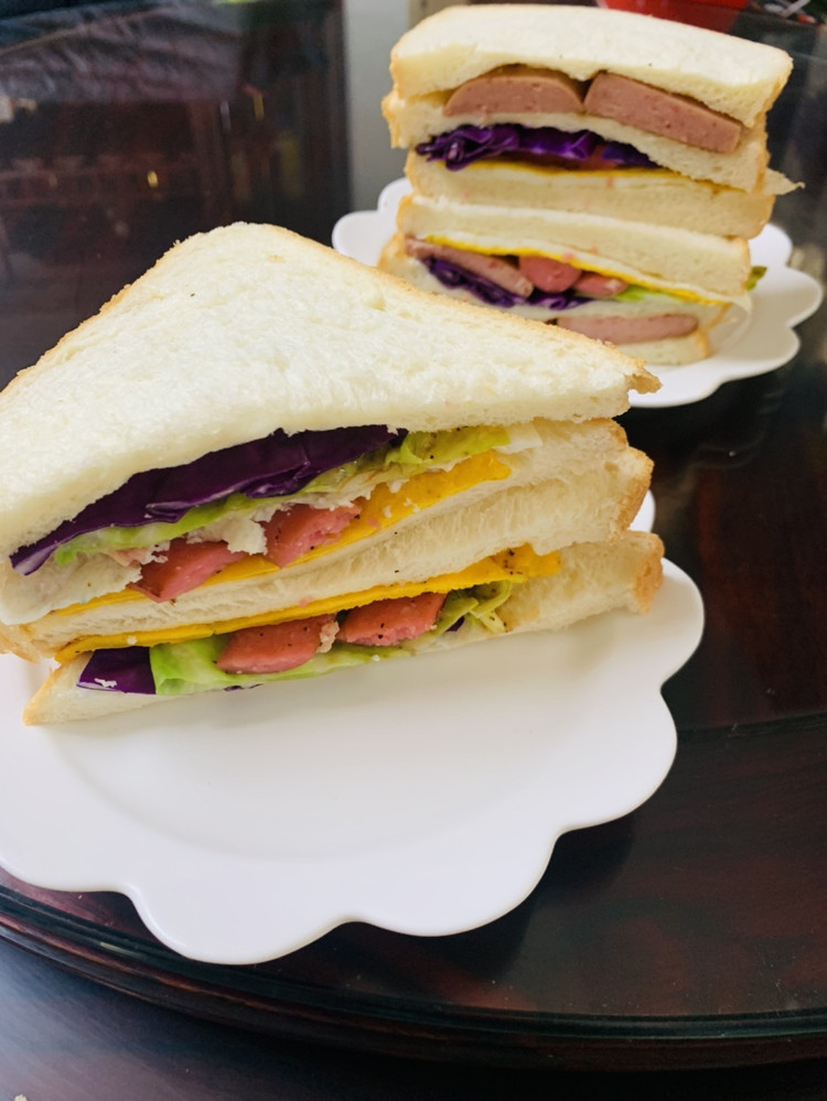 早餐三明治的做法