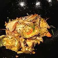 爆炒大闸蟹的做法图解4