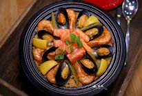 #智利贻贝中式烹法大赏#贻贝海鲜饭的做法
