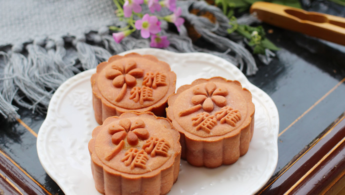 广式奶香月饼