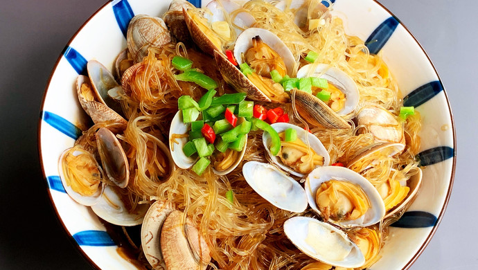 蒜蓉粉丝花甲煲