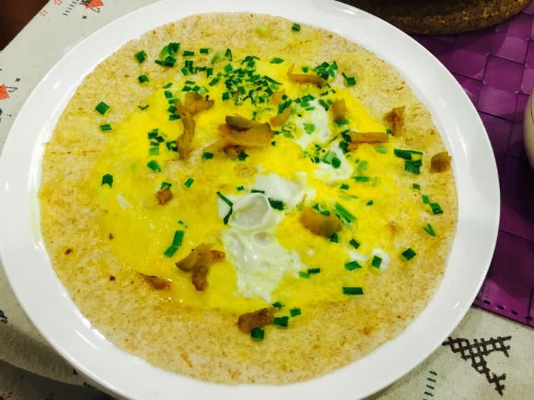 微波炉蛋饼的做法