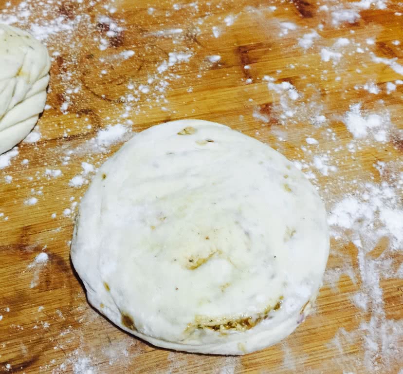 芝麻核桃饼的做法图解5