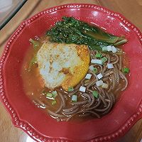 减脂早餐：西红柿鸡蛋荞麦面的做法图解8