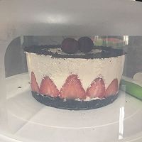 草莓慕斯芝士蛋糕的做法图解17