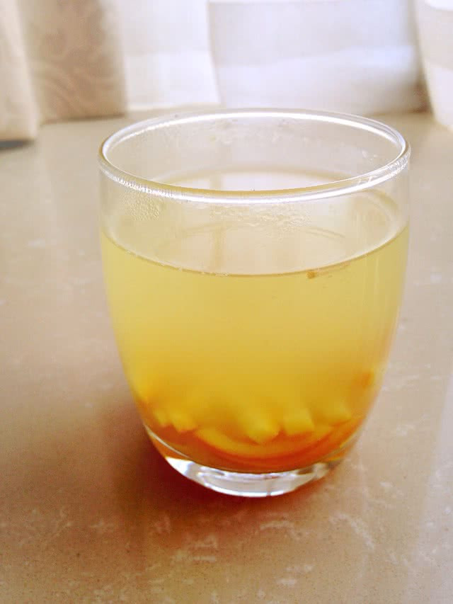 橙皮姜汁饮的做法