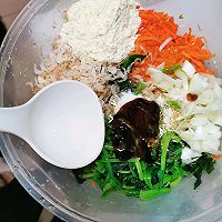减脂餐—蔬菜丸子的做法图解3