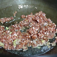 四季豆橄榄油肉末拌面#单挑夏天#的做法图解4