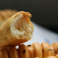 肉松毛毛虫面包#有颜值的实力派#的做法图解18