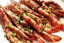 香煎阿根廷红虾的做法