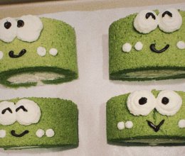 【快乐童年】小跳蛙蛋糕卷的做法