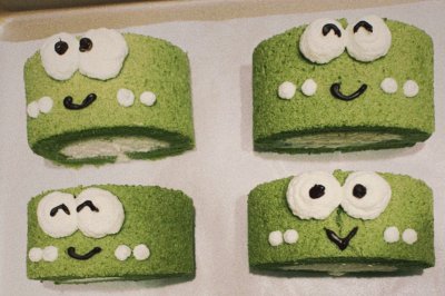 【快乐童年】小跳蛙蛋糕卷