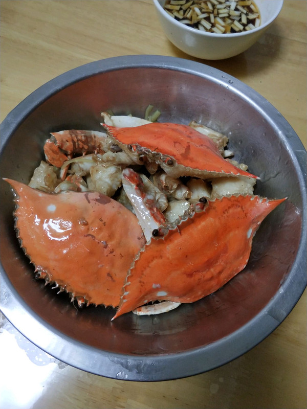 姜汁焗蟹