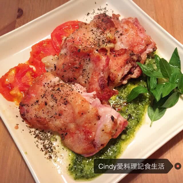 香煎迷迭香雞腿排
