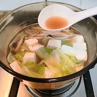 #入秋滋补正当时#蟹味菇白菜豆腐汤的做法图解13
