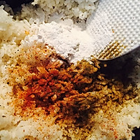 剩米饭之-烤箱版香辣孜然锅巴的做法图解1