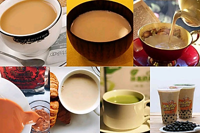 七款奶茶做法，寒冷的冬天里温心又暖胃